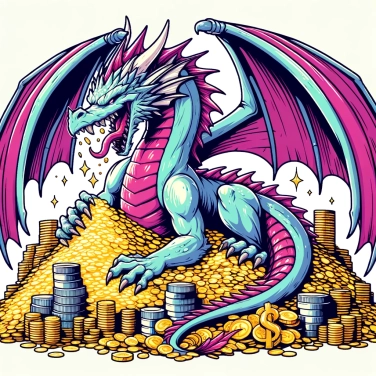 Explica por qué a los dragones les gusta el oro.