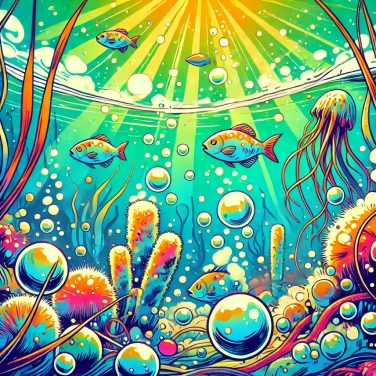 Explica por qué algunas algas producen toxinas peligrosas para los mamíferos marinos.