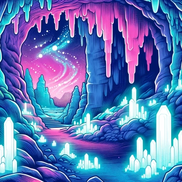 Explica por qué algunas cuevas producen luces fosforescentes.