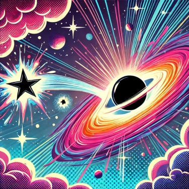 Explica por qué algunas estrellas mueren formando agujeros negros.