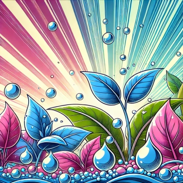 Explica por qué algunas hojas de plantas son hidrofóbicas.