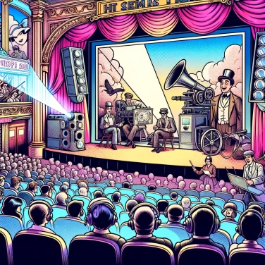 Explica por qué algunas películas son mudas a pesar de que la tecnología del sonido ya existía.