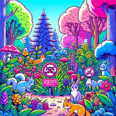 Explica por qué algunas plantas son tóxicas para los animales.