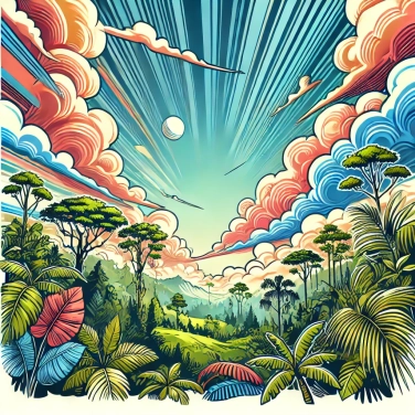 Explica por qué algunas selvas tropicales son llamadas selvas nubosas.