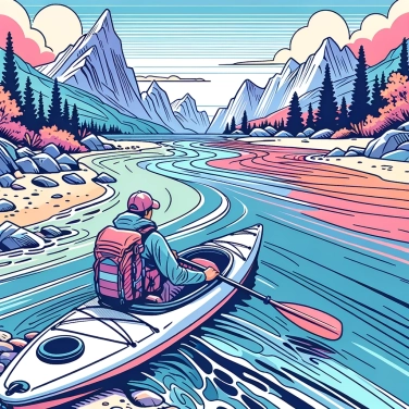 Explica por qué algunos aventureros prefieren los kayaks plegables para sus expediciones en solitario.