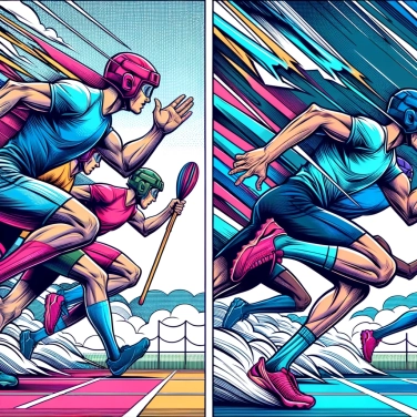 Explica por qué algunos deportes colectivos priorizan la velocidad mientras que otros priorizan la precisión.