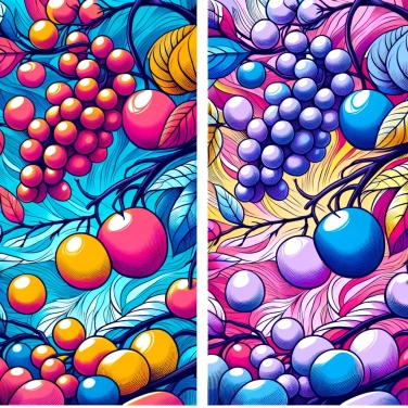 Explica por qué algunos frutos cambian de color al madurar.