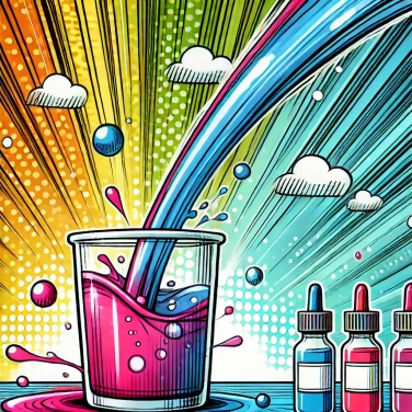 Explica por qué algunos líquidos pueden cambiar de color con la temperatura.
