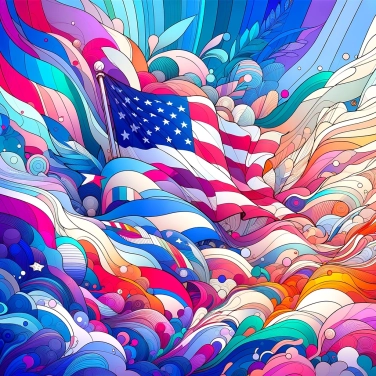 Explica por qué algunos países tienen banderas con colores similares.