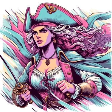 Explica por qué Anne Bonny estaba disfrazada de hombre durante sus combates.