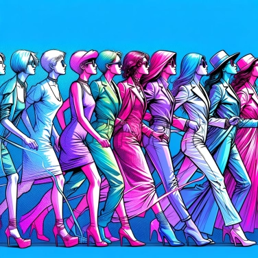 Explica por qué cambian tan rápidamente las tendencias de la moda.