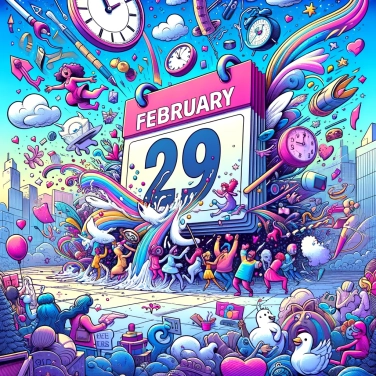 Explica por qué el 29 de febrero solo aparece cada cuatro años en el calendario.