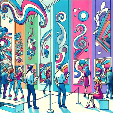 Explica por qué el arte evoca emociones específicas en sus observadores.