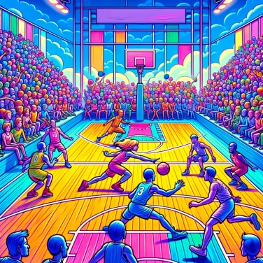 Explica por qué el baloncesto prohíbe el dribble más allá de la línea de 3 puntos.