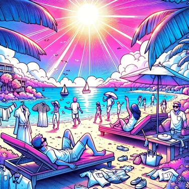 Explica por qué el blanco es el mejor color para la ropa en climas cálidos.