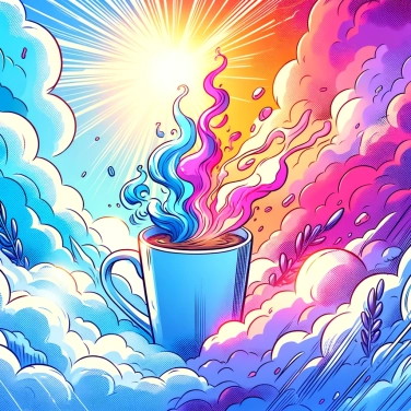 Explica por qué el café suele estar más caliente que la temperatura del aire.