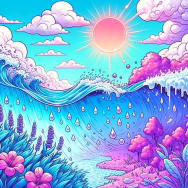 Explica por qué el calor puede hacer que el aire sea más húmedo.