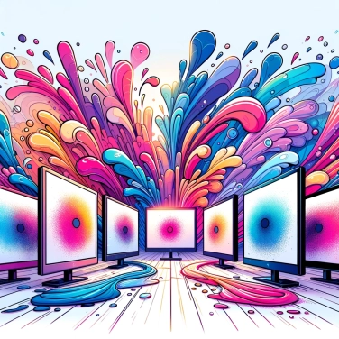 Explica por qué el color de los píxeles puede variar de una pantalla a otra.