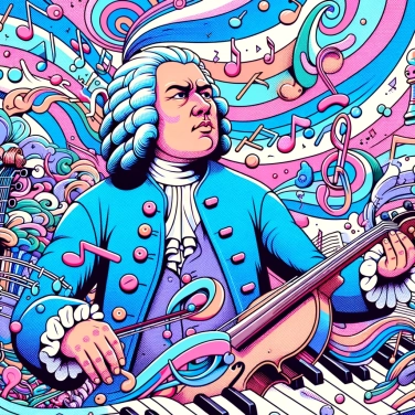 Explica por qué el compositor Johann Sebastian Bach es considerado un genio de la música.