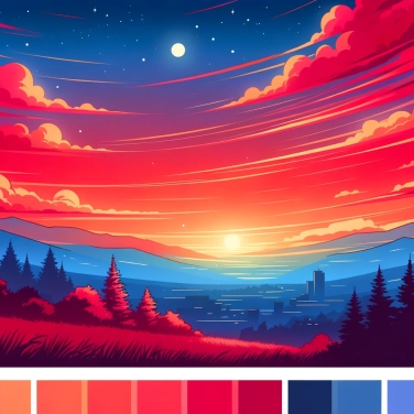 Explica por qué el crepúsculo suele ser rojo-anaranjado.
