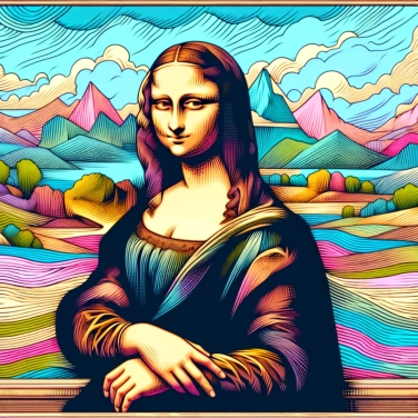 Explica por qué el cuadro de La Gioconda de Leonardo da Vinci es tan famoso y fascinante para los amantes del arte.