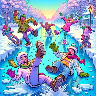 Explica por qué el hielo es resbaladizo.