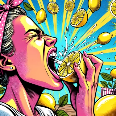 Explica por qué el limón tiene un sabor ácido.