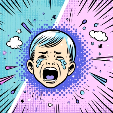 Explica por qué el llanto de los bebés humanos puede ser percibido como irritante.