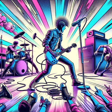 Explica por qué el movimiento punk ha desempeñado un papel crucial en la evolución de la música rock.