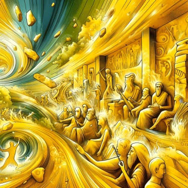 Explica por qué el ocre amarillo ha sido utilizado desde hace milenios.