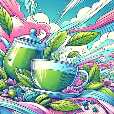 Explica por qué el té verde está frecuentemente asociado a beneficios para la pérdida de peso.