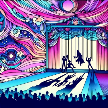 Explica por qué el teatro de sombras es una forma de arte tan fascinante y misteriosa.