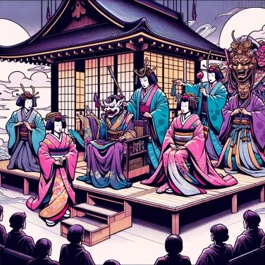 Explica por qué el teatro Nō está tan codificado en Japón.