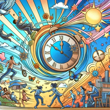 Explica por qué el tiempo pasa más rápido cuando nos divertimos.