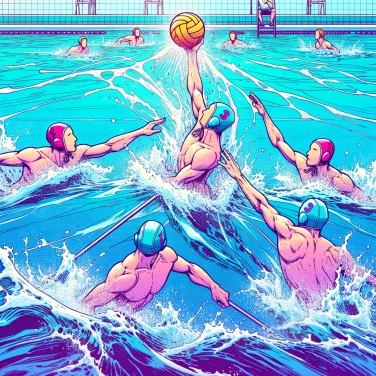 Explica por qué el waterpolo se practica generalmente en una piscina profunda.