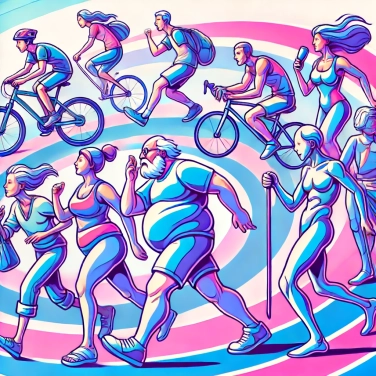 Explica por qué engordamos a medida que envejecemos.