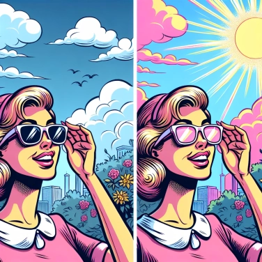 Explica por qué entrecerramos los ojos bajo el sol para ver mejor.