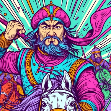 Explica por qué Gengis Khan era uno de los conquistadores más temidos de la historia.