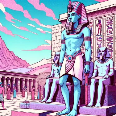 Explica por qué Hatshepsout fue representada como un hombre en estatuas.