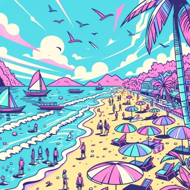 Explica por qué la arena está tan caliente en una playa soleada.