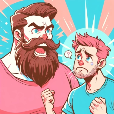 Explica por qué la barba crece más rápido en algunos hombres.