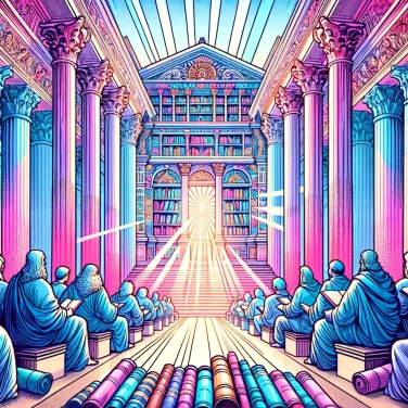 Explica por qué la biblioteca de Alejandría era tan importante para la historia.