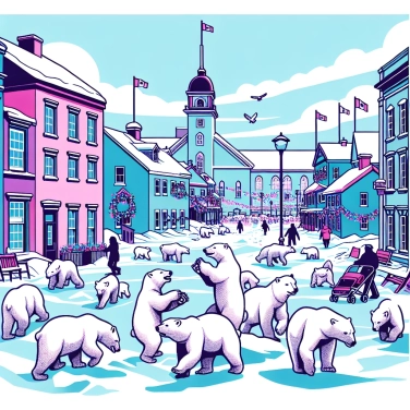 Explica por qué la ciudad de Churchill (en Canadá) es conocida como la capital mundial del oso polar.