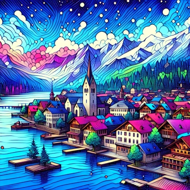 Explica por qué la ciudad de Geamana (en Rumania) fue sumergida por un lago tóxico.