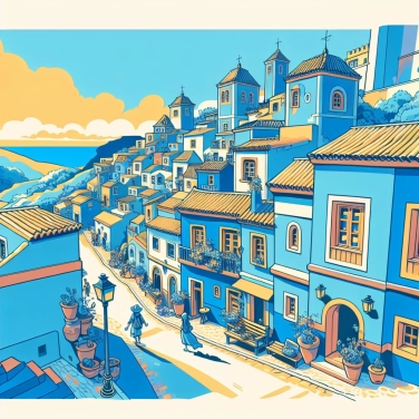 Explica por qué la ciudad de Júzcar (en España) cambió su nombre a «Pueblo de los Pitufos».