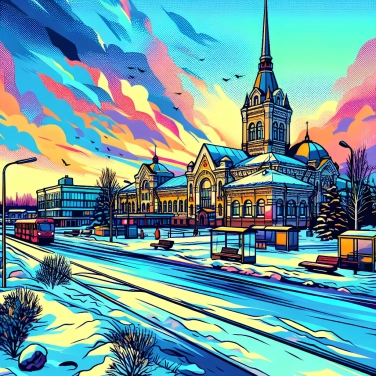 Explica por qué la ciudad de Vorkuta (en Rusia) es considerada como un puesto avanzado extremo de Europa.