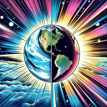 Explica por qué la rotación de la Tierra influye en la duración de los días.