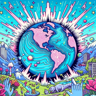 Explica por qué la Tierra a veces experimenta temblores litosféricos en lugares no sísmicos.