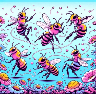 Explica por qué las abejas bailan para comunicarse con sus congéneres.