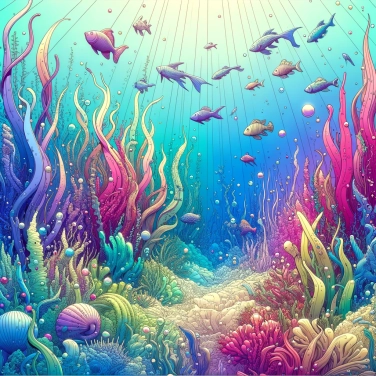 Explica por qué las algas marinas son una fuente importante de biodiversidad.